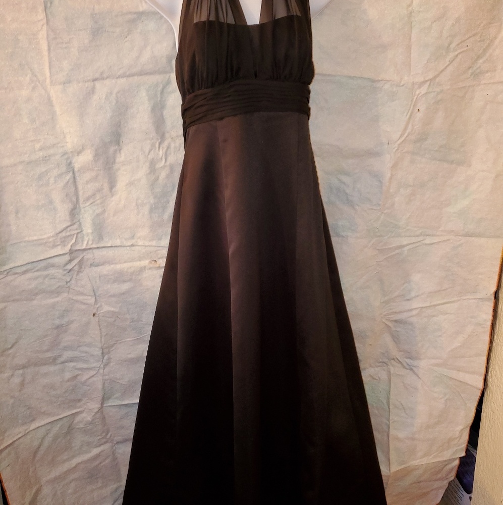 Davids Bridal Black Gown